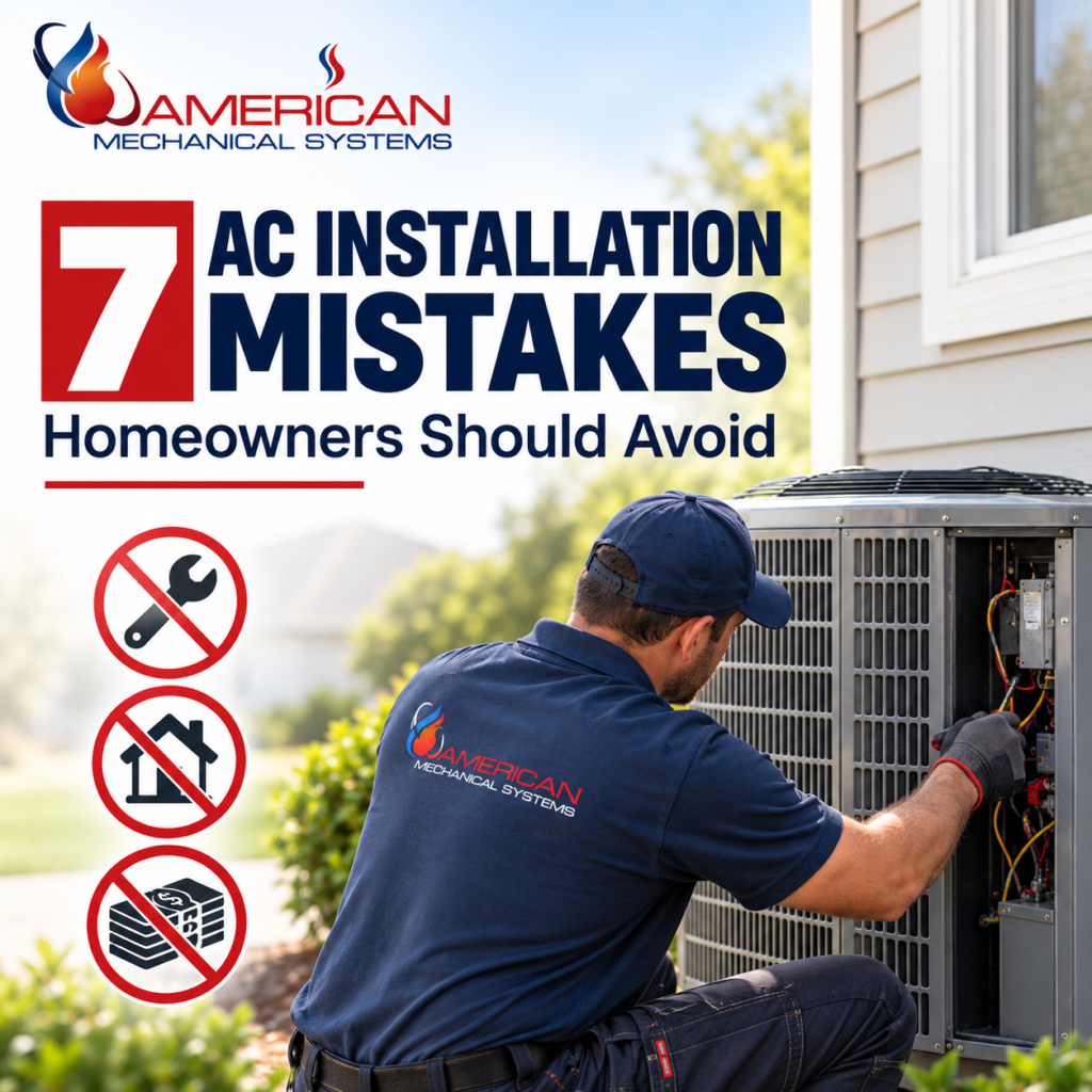 7 Mistakes to Avoid When Installing a New Air Conditioner