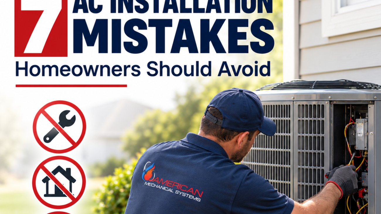 Seven AC Installation Mistakes to Avoid