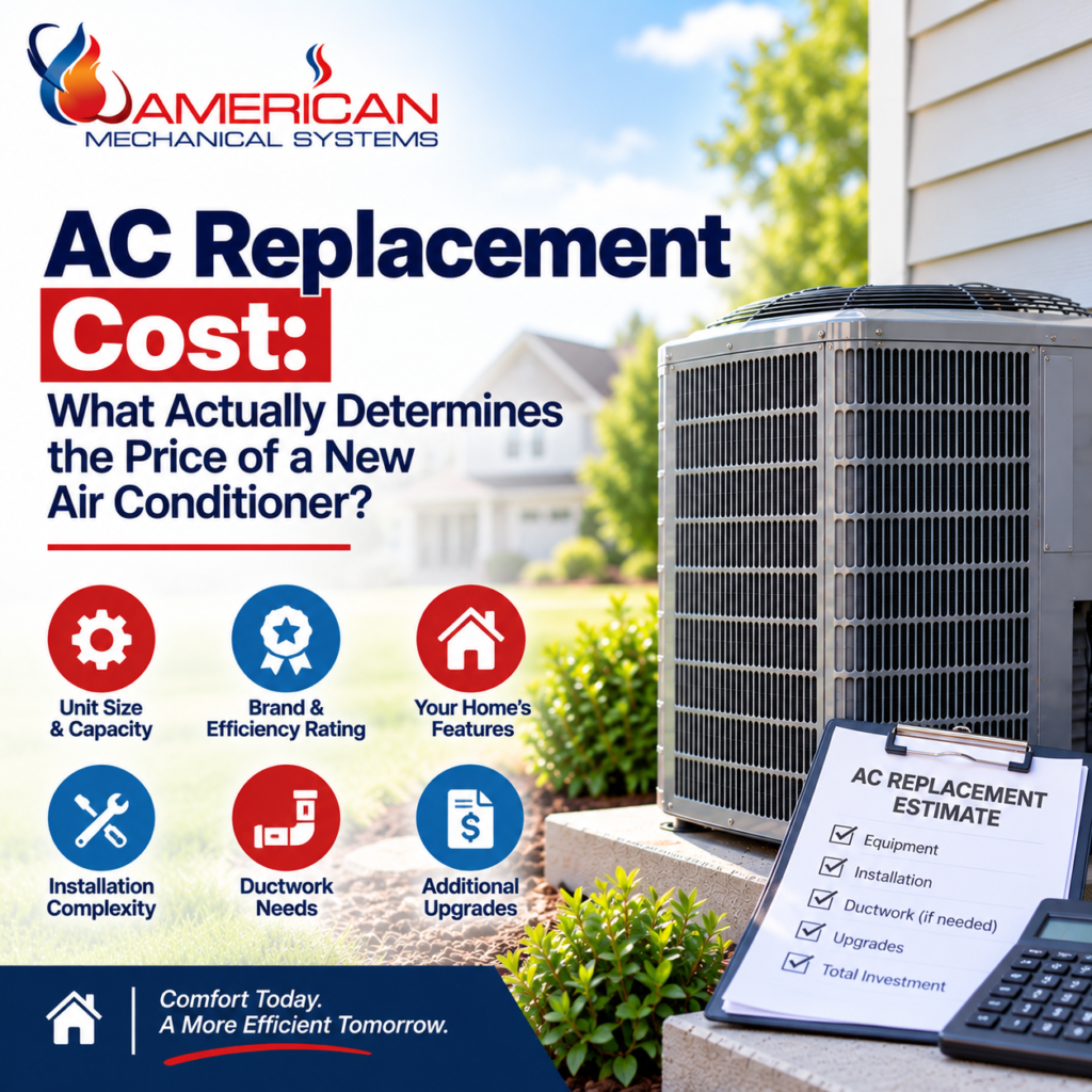 AC Replacement Cost: What Actually Determines the Price of a New Air Conditioner?