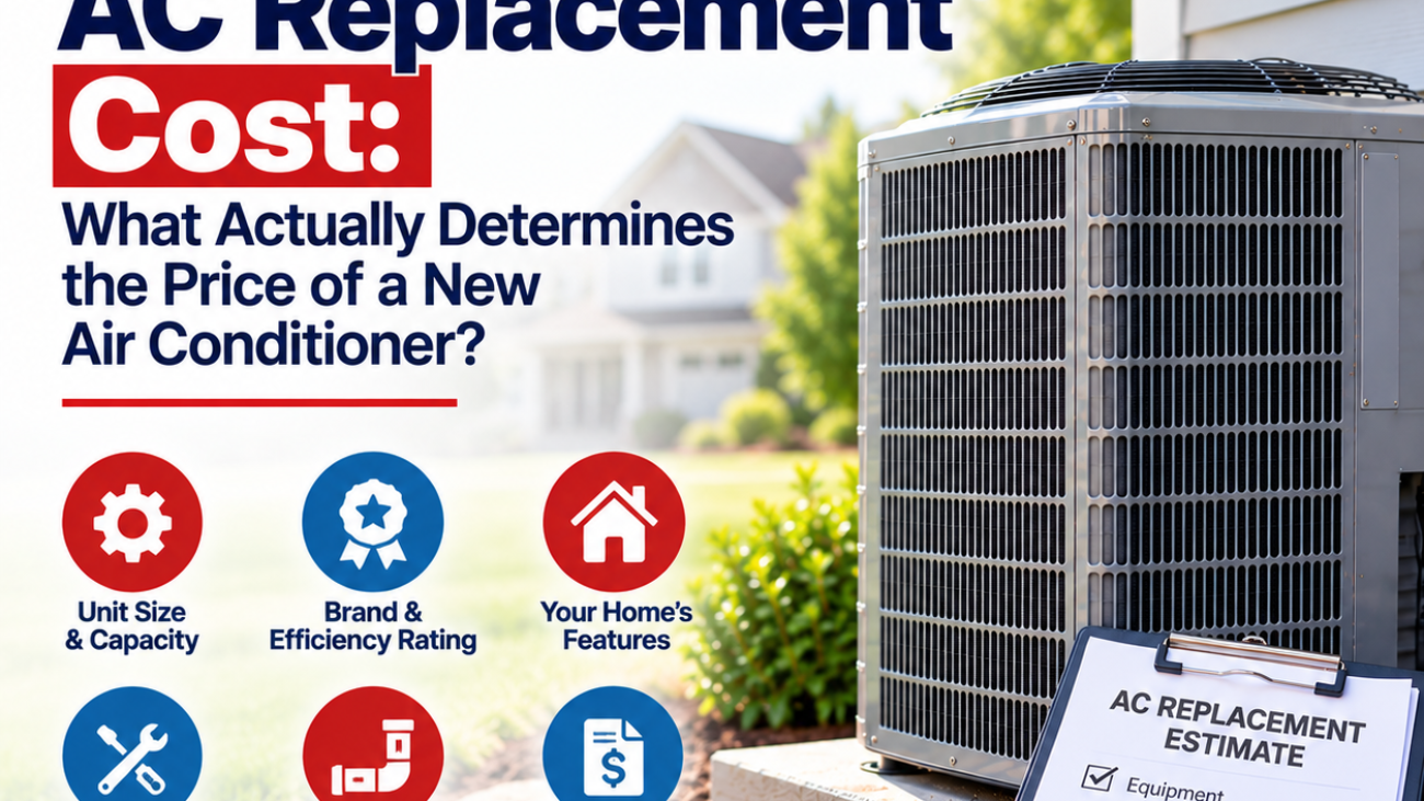 AC Replacement Cost What Actually Determines the Price of a New Air Conditioner