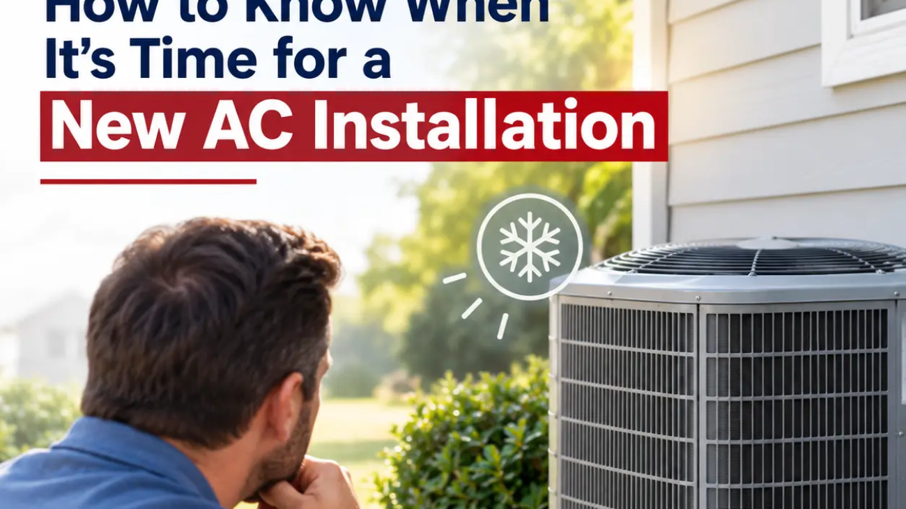 How to Know When It’s Time for a New AC Installation