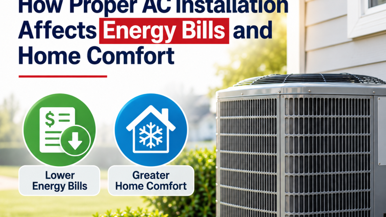 Smart AC Installation, Greater Comfort