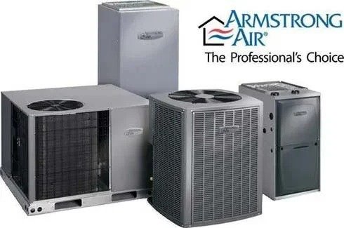 Armstrong Air heating and cooling equipment lineup — authorized dealer American Mechanical Systems
